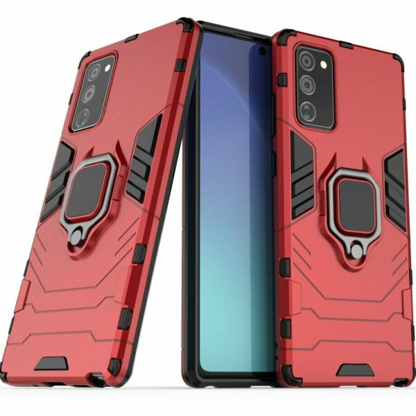 

Защитный чехол Deexe Hybrid Case для Samsung Galaxy Note20 (N980) - Red