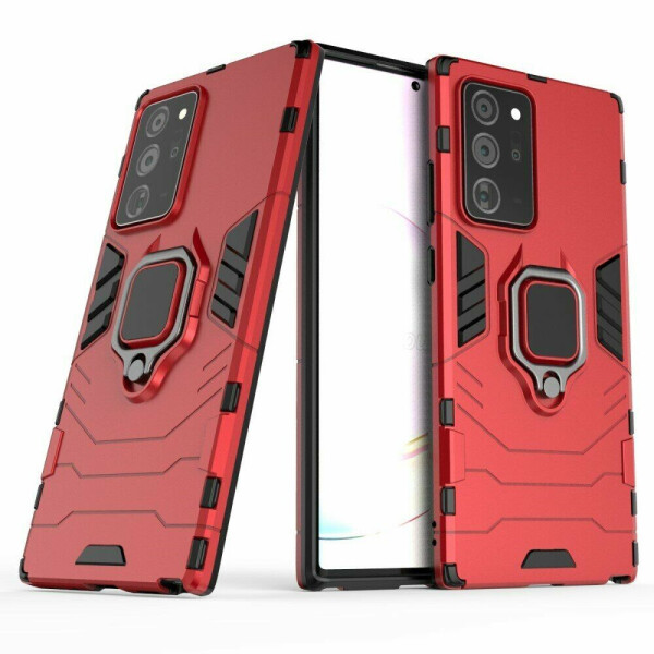 

Защитный чехол Deexe Hybrid Case для Samsung Galaxy Note20 Ultra (N985) - Red