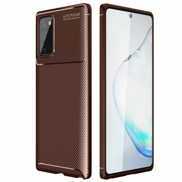

Защитный чехол Deexe Fusion для Samsung Galaxy Note20 (N980) - Brown