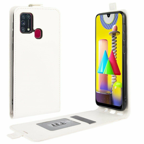 

Чехол Deexe Flip Case для Samsung Galaxy M31 (M315) - White