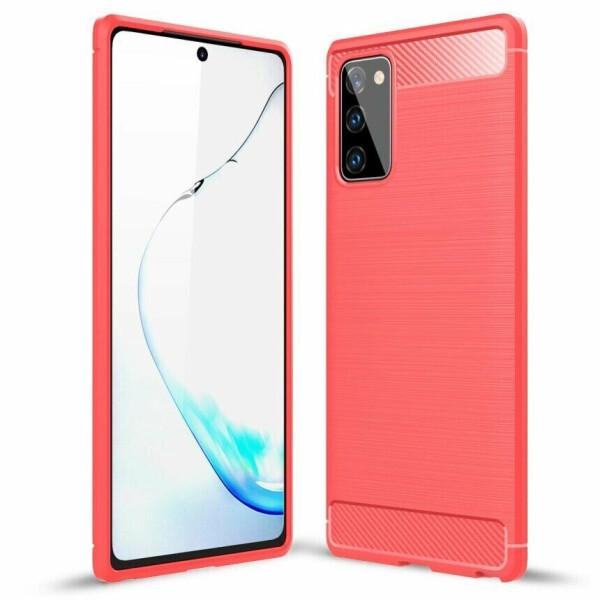 

Защитный чехол UniCase Carbon для Samsung Galaxy Note20 (N980) - Red