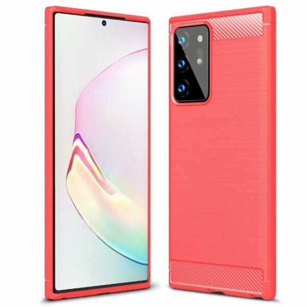 

Защитный чехол UniCase Carbon для Samsung Galaxy Note20 Ultra (N985) - Red