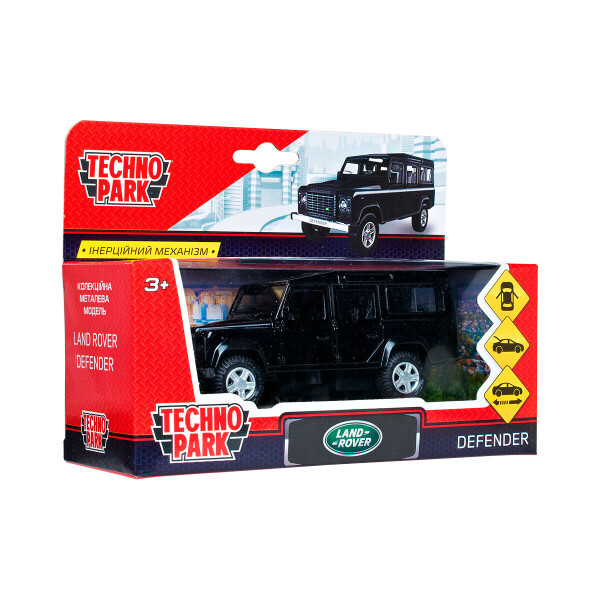 

Автомодель Технопарк Land Rover Defender Черный (DEFENDER-BK)
