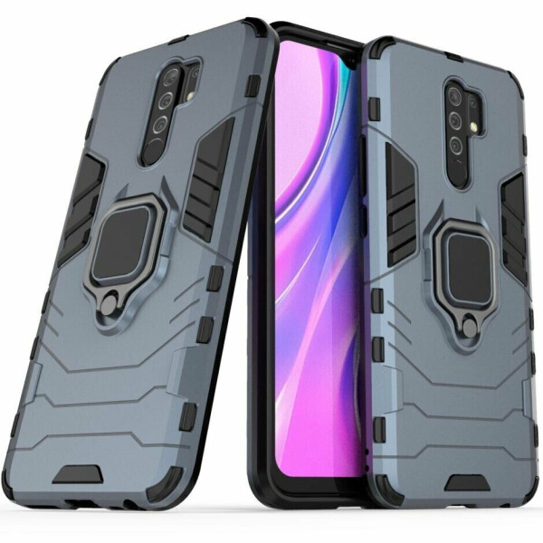 

Защитный чехол Deexe Hybrid Case для Xiaomi Redmi 9 - Blue