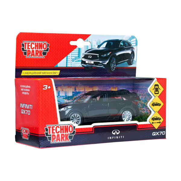 

Автомодель Технопарк Infiniti QX70 черный (QX70-BK)