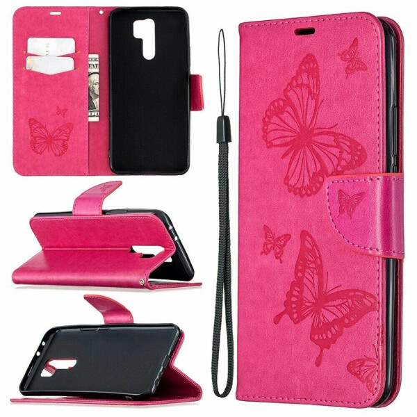 

Чехол UniCase Butterfly Pattern для Xiaomi Redmi 9 - Rose