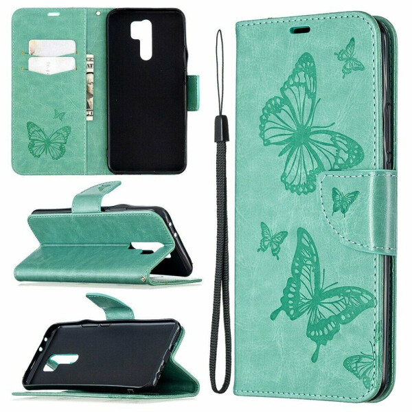 

Чехол UniCase Butterfly Pattern для Xiaomi Redmi 9 - Green