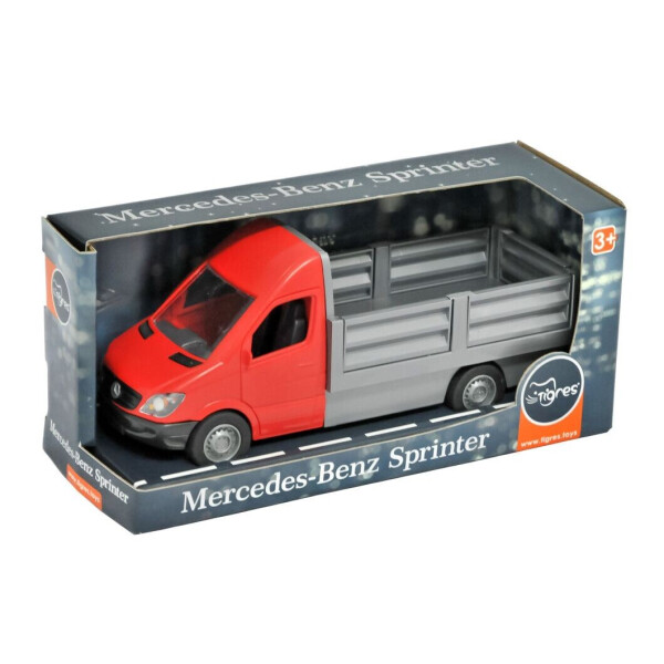 

Автомобиль Tigres Mercedes Benz Sprinter бортовой красный (39673)