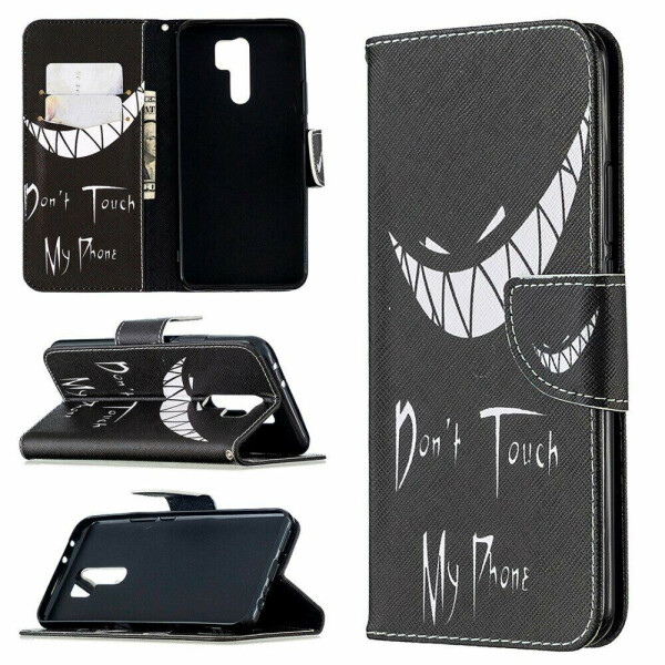 

Чехол-книжка Deexe Color Wallet для Xiaomi Redmi 9 - Don't Touch My Phone