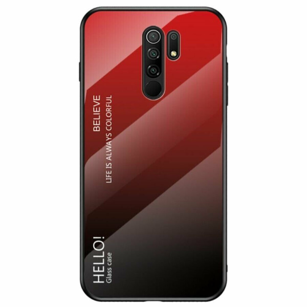

Защитный чехол Deexe Gradient Color для Xiaomi Redmi 9 - Red / Black