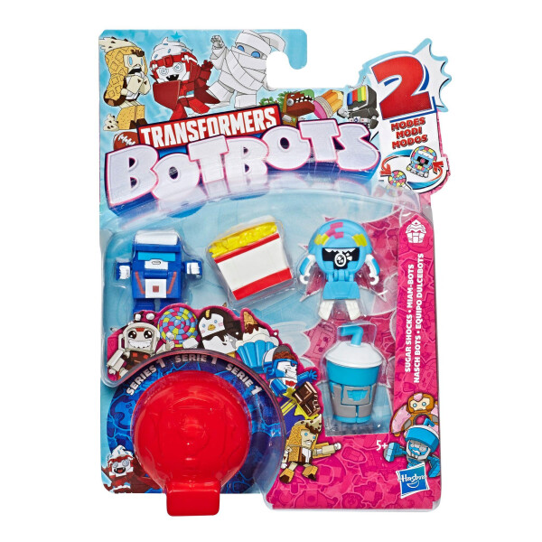 

5 фигурок-трансформеров Transformers BotBots Сладкая банда (E3486_E4136)