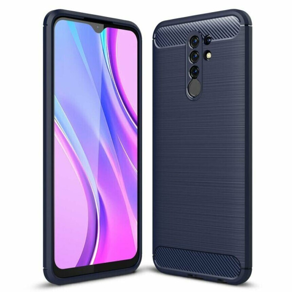 

Защитный чехол UniCase Carbon для Xiaomi Redmi 9 - Blue