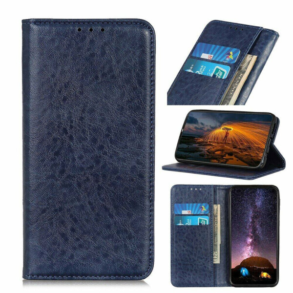 

Чехол-книжка Deexe Wallet Style для OnePlus Nord - Blue