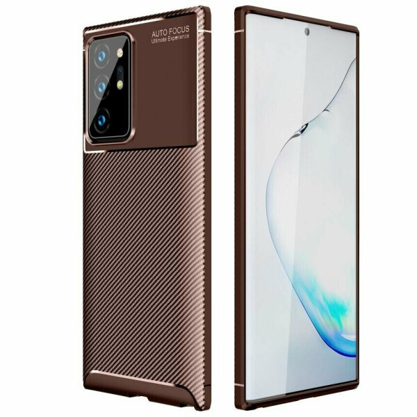 

Защитный чехол Deexe Fusion для Samsung Galaxy Note20 Ultra (N985) - Brown