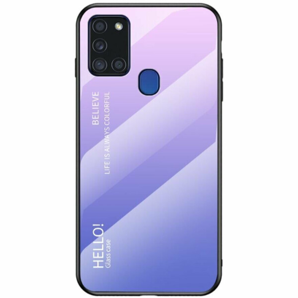 

Защитный чехол Deexe Gradient Color для Samsung Galaxy A21s (A217) - Pink / Purple