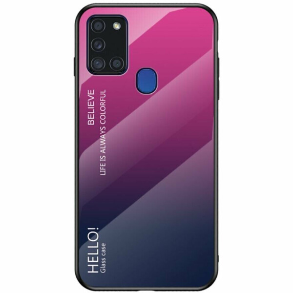 

Защитный чехол Deexe Gradient Color для Samsung Galaxy A21s (A217) - Rose / Blue
