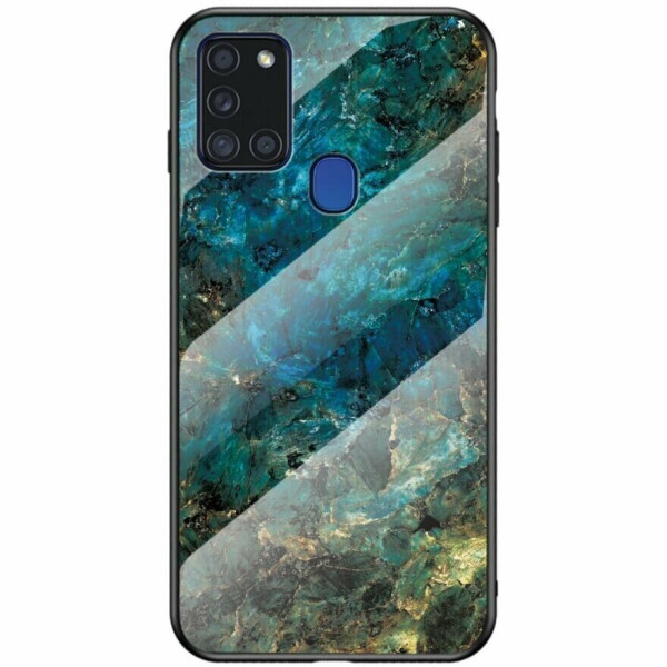 

Защитный чехол Deexe Gradient Pattern для Samsung Galaxy A21s (A217) - Emerald