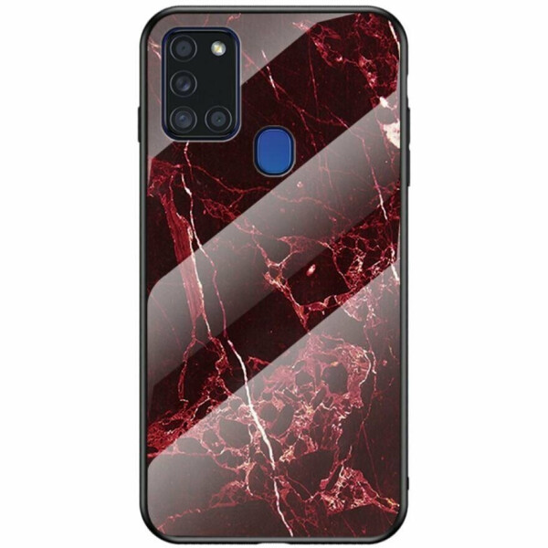 

Защитный чехол Deexe Gradient Pattern для Samsung Galaxy A21s (A217) - Red