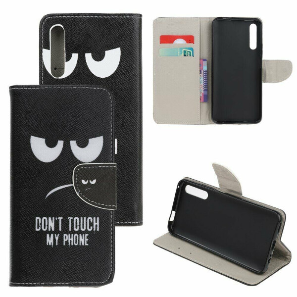 

Чехол-книжка Deexe Color Wallet для Huawei P Smart S - Do not Touch My Phone