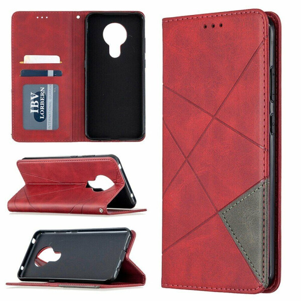 

Чехол UniCase Geometric Pattern для Nokia 5.3 - Red
