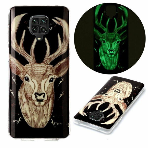 

Силиконовый (TPU) чехол Deexe LumiCase для Xiaomi Redmi Note 9 Pro / Note 9 Pro Max / Note 9s - Elk Pattern