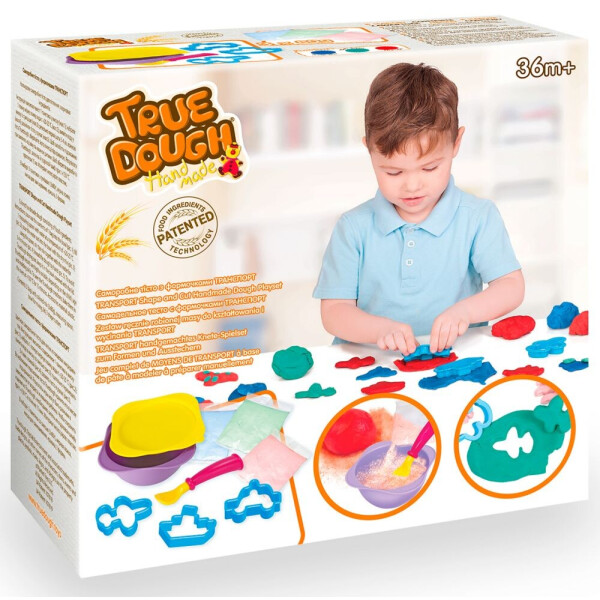 

Набор для игры TrueDough Дорисуй пейзаж самодельным тестом и формочками (21028)