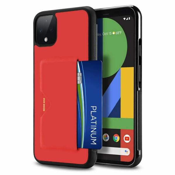 

Чехол DUX DUCIS Pocard Series для Google Pixel 4 XL - Red