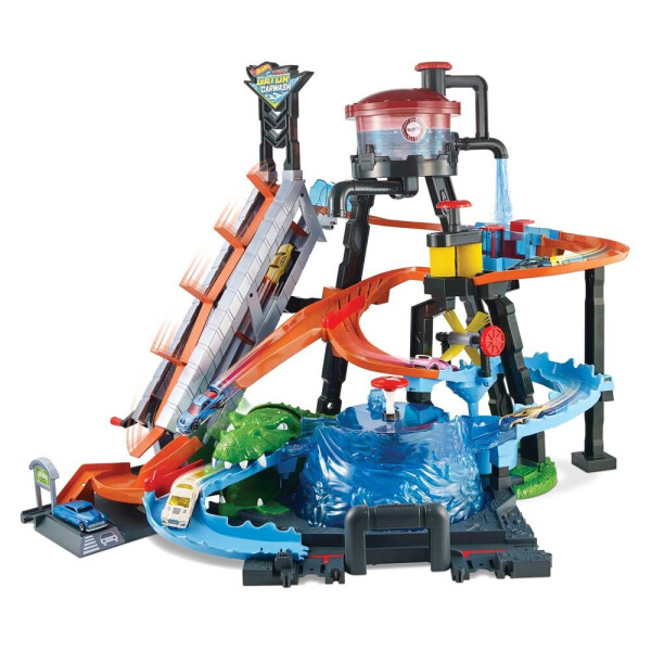 

Игровой набор Hot Wheels Взрыв цветов Водонапорная башня (FTB67)