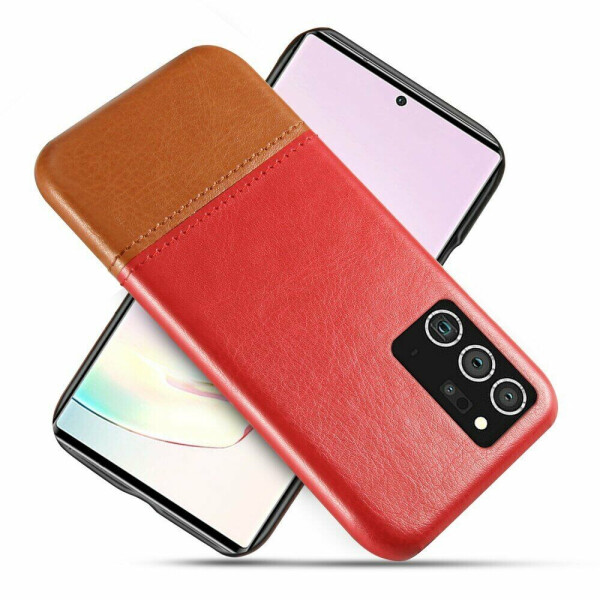 

Защитный чехол KSQ Dual Color для Samsung Galaxy Note20 (N980) - Red/Brown