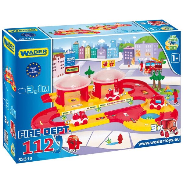 

Пожарная станция Wader Kid Cars 3D (53310)