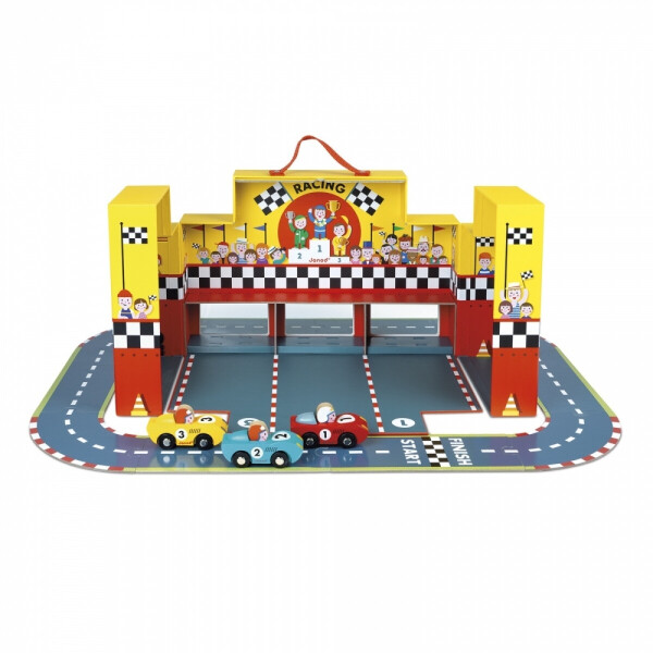 

Игровой набор с треком Janod Гонки (J08554)