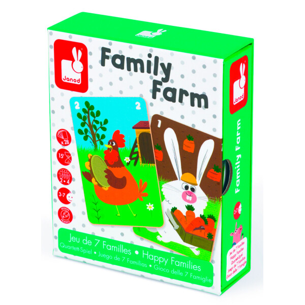 

Настольная игра Janod Family Ферма (J02756)