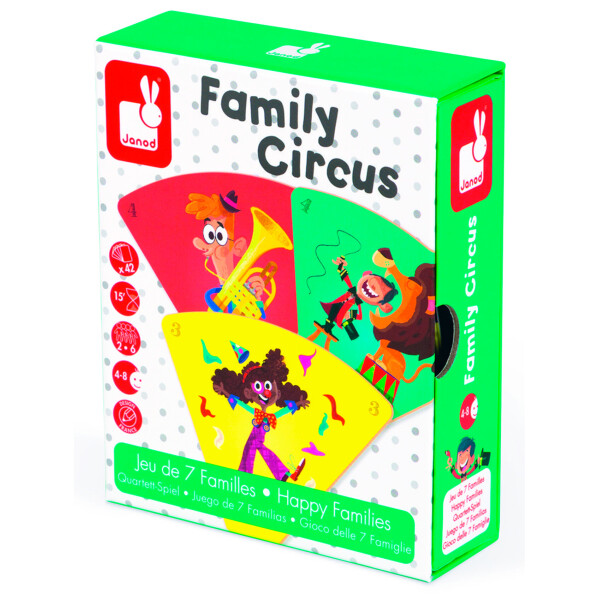

Настольная игра Janod Family Цирк (J02755)