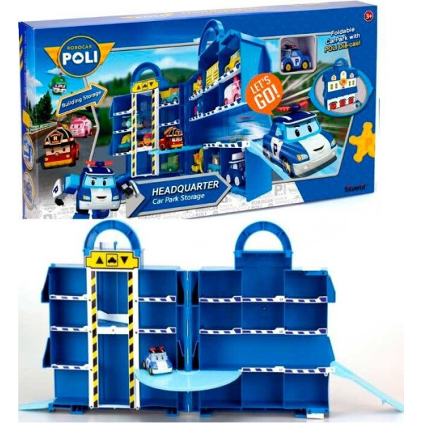 

Кейс гараж Robocar Poli Штаб квартира (83319)