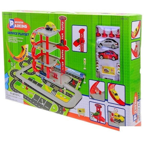 

Игровой набор Shantou Паркинг 2 машинки (3304)