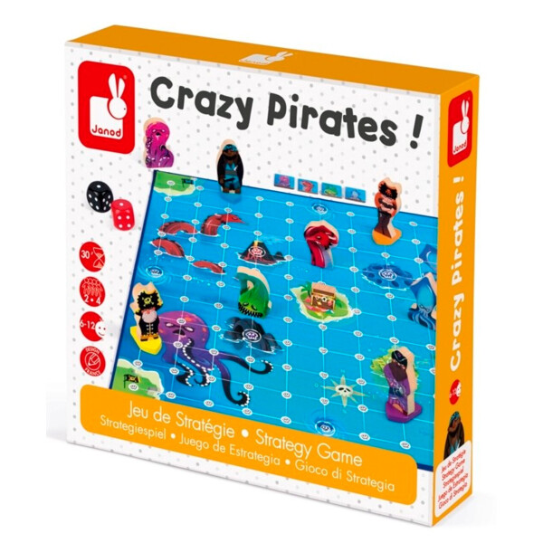 

Настольная игра Janod Безумные пираты (J02740)