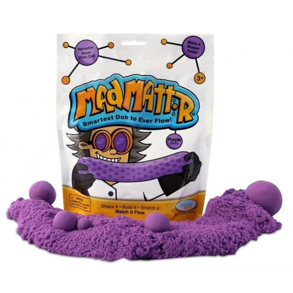 

Нанокинетический песок Waba Fun Mad Mattr фиолетовый 283 г (210-500)
