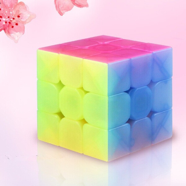 

Головоломка Кубик Рубика QiYi 3x3 in transparnt jelly color(169)