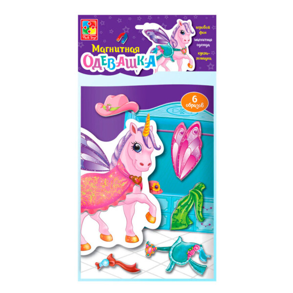

Игра настольная мягкие пазлы-мозаика Vladi Toys Единорог рус (VT3204-17)