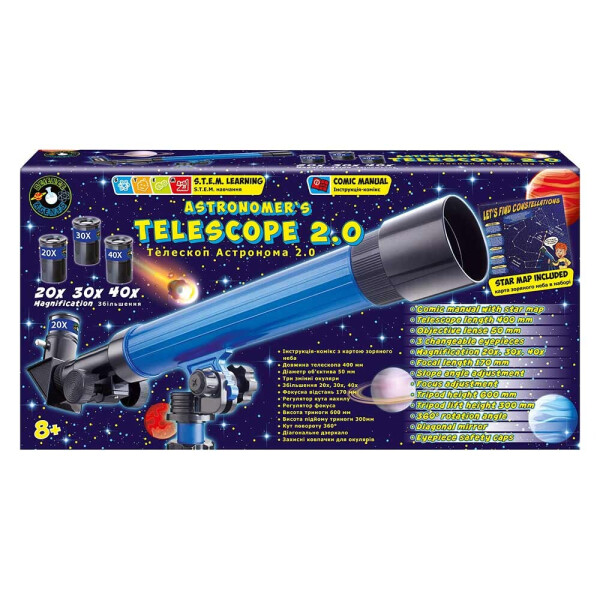 

Игровой набор Science Agents Телескоп Астронома 2.0 (44014)