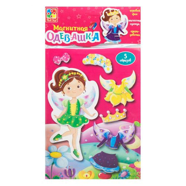 

Игра настольная мягкие пазлы-мозаика Vladi Toys Фея рус (VT3204-18)