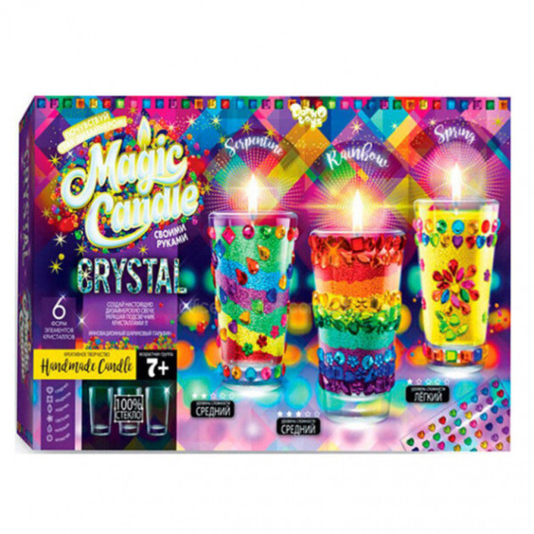 

Набор креативного творчества Danko Toys Candle Crystal изготовление свечей (ДТ-ОО-09-10)