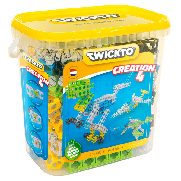 

Конструктор Twickto Creation-4 235 элементов (самолет, динозавр, дрон) (15073834)