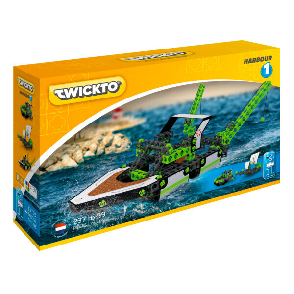

Конструктор Twickto Harbour-1 237 элементов (армада, лодка, катер) (15073826)