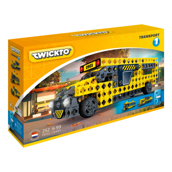 

Конструктор Twickto Transport-1 252 элемента (автобус, трамвай, локомотив) (15073828)