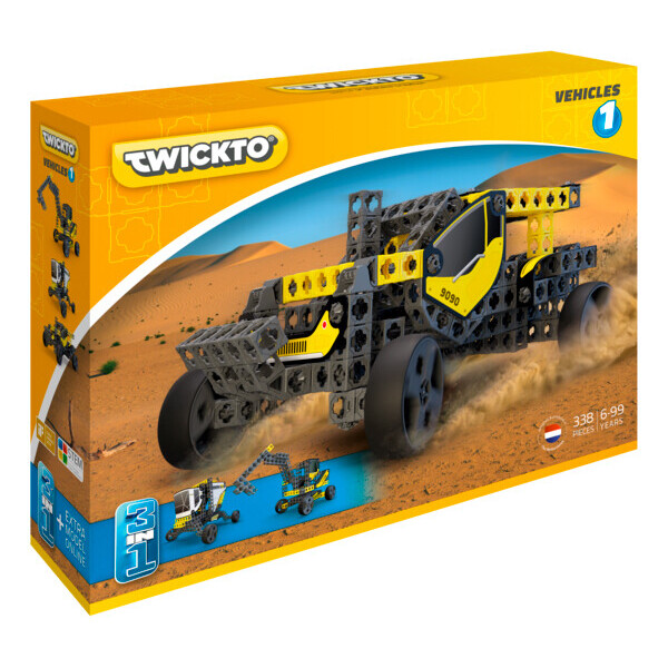 

Конструктор Twickto Vehicles-1 338 элементов (багги, экскаватор, марсоход) (15073830)