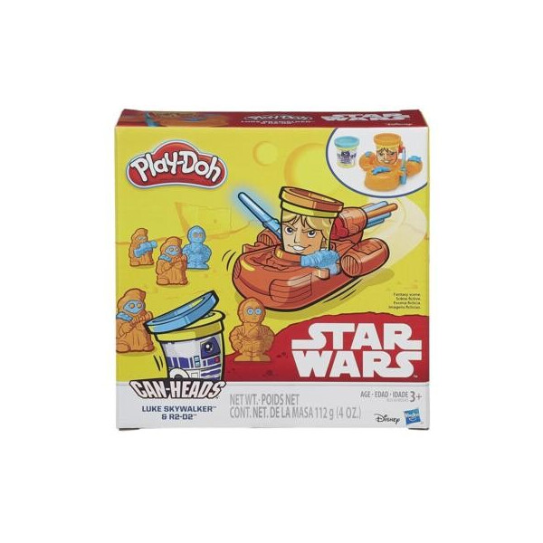 

Набор пластилина Play-Doh Звездные войны Люк Скайуокер и R2-D2 (B0595EU4-1)
