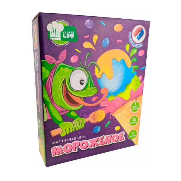 

Магнитная игра Vladi Toys Мороженое (рус) (VT2310-01)