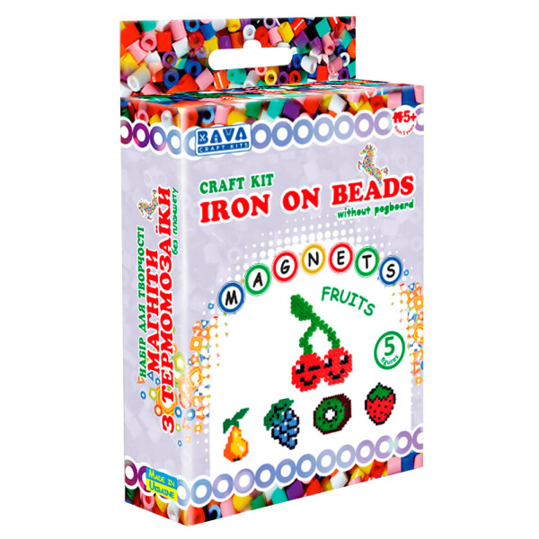 

Набор для творчества Умняшка термомозаика магнитные Фрукты (ТМ-020)