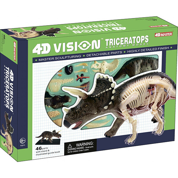 

Объемная анатомическая модель 4D Master Динозавр Трицератопс (26093)